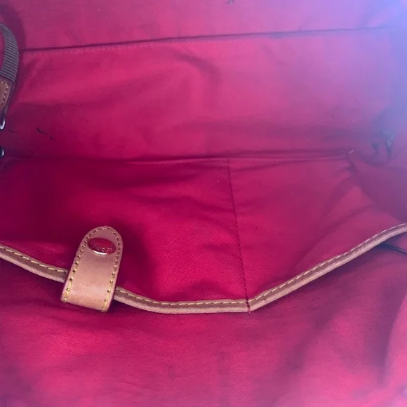 Dooney & Bourke Blue and Green Satchel Bag - Picture 9 of 11